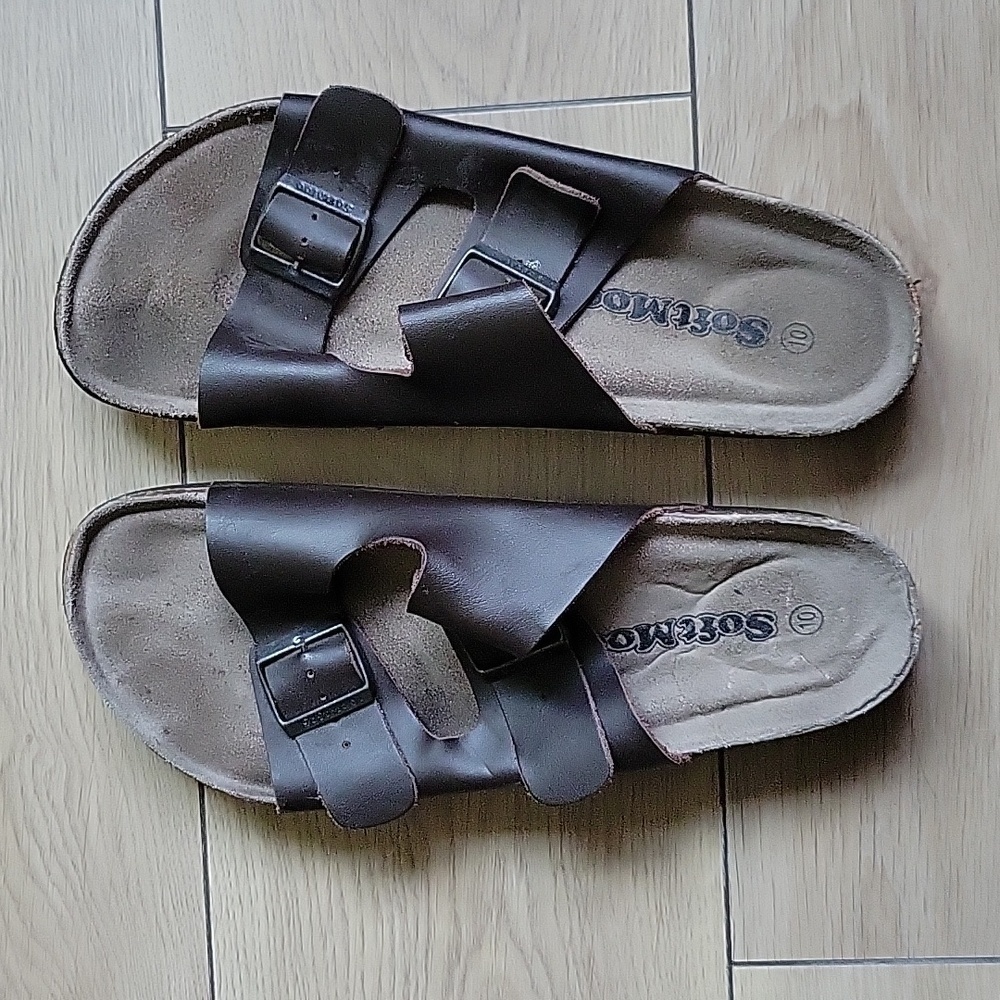 SOFTMOC Dark Brown Sandals size 10 - Picture 2 of 4